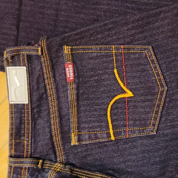 Lk New Miss Vigoss pink blue jeans sz 9/10 - Picture 2 of 11